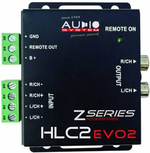 Bilde av Hy-/Lavniv-konverter HiEnd, AudioSystem HLC2 Evo2